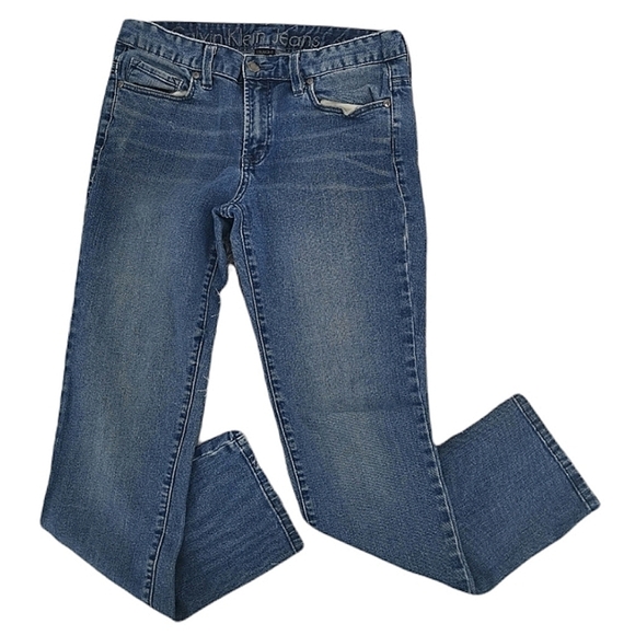 Calvin Klein Jeans Denim - Calvin Klein Jeans Women's 6 Straight Reg Mid Jeans